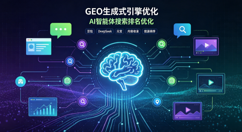 中山区GEO 浪潮来袭：生成式引擎优化崛起，创作者争抢豆包、DeepSeek、元宝智能体流量入口